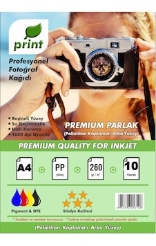 Epson 112 L11160 Yazıcılar Için A4 Premium Parlak Fotoğraf Kağıdı 260 Gr 10 Yaprak Epson 112 L11160 Yazıcılar Için A4 Premium Parlak Fotoğraf Kağıdı 260 Gr 10 Yaprak