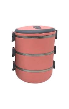 Freshbox Koyu Pembe 3lü Sefer Tası Saklama Kabı 1.8lt 24 Çok Renkli Freshbox Koyu Pembe 3lü Sefer Tası Saklama Kabı 1.8lt 24 Çok Renkli