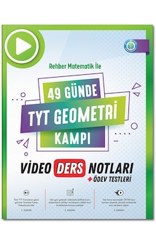 Rehber Matematik 49 Günde TYT Geometri Video Ders Notları 2024 Tayfa Rehber Matematik 49 Günde TYT Geometri Video Ders Notları 2024 Tayfa