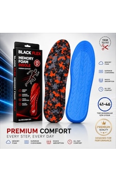 Perfect Fit Ark Destekli Gri Army Erkek Memory Foam Darbe Emici Hafızalı İç Tabanlık 41-46 Numaraya Göre Kolay Kesilebilir Perfect Fit Ark Destekli Gri Army Erkek Memory Foam Darbe Emici Hafızalı İç Tabanlık 41-46 Numaraya Göre Kolay Kesilebilir
