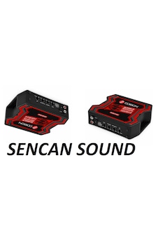 Edison Ed-se600.1d Micro Class D Mono Amfi 400w Rms Hi-level Giriş Bass Kontrol Dahil Sencan Sound