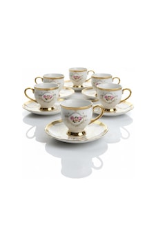 Paçi Home Fleur Yaldızlı 6 Kişilik Fincan Takımı P/por-102092 Çok Renkli Paçi Home Fleur Yaldızlı 6 Kişilik Fincan Takımı P/por-102092 Çok Renkli