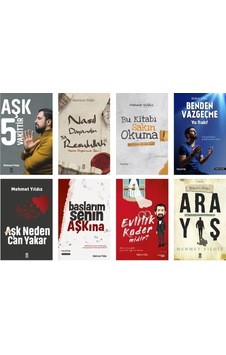 Mehmet Yıldız Aşk 5 Vakittir Seti 8 Kitap Mehmet Yıldız Aşk 5 Vakittir Seti 8 Kitap