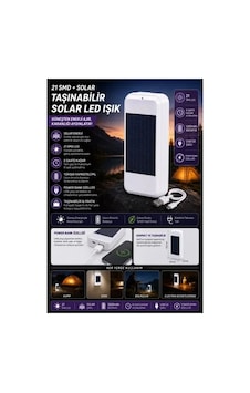 Ers Taşınabilir Solar Led Power Bank Ers Taşınabilir Solar Led Power Bank