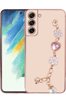 Galaxy S21 Fe Uyumlu El Tutamaçlı Kamera Korumalı Zore Taka Silikon Kılıf-pembe Pembe Galaxy S21 Fe Uyumlu El Tutamaçlı Kamera Korumalı Zore Taka Silikon Kılıf-pembe Pembe