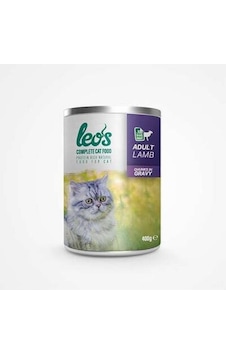 Northcity Kuzu Parça Etli Soslu Yetişkin Kedi Konservesi 6 Adet 400 Gr - Lezzetli Ve Besleyici