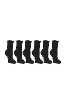 Ozzy Socks Çizgisiz Kısa Konç Kadın Tenis Çorabı Siyah 6'lı Siyah Ozzy Socks Çizgisiz Kısa Konç Kadın Tenis Çorabı Siyah 6'lı Siyah