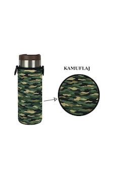 Travel Mug 0.47 Lt. İle Uyumlu Omuz Askılı Termos Kılıfı Kamuflaj Travel Mug 0.47 Lt. İle Uyumlu Omuz Askılı Termos Kılıfı Kamuflaj