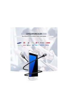 Ugreen Micro Usb Örgülü Data Ve Şarj Kablosu Beyaz 1 Ugreen Micro Usb Örgülü Data Ve Şarj Kablosu Beyaz 1