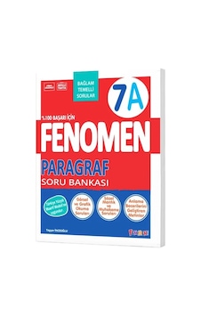 Fenomen 7. Sınıf Paragraf A Soru Bankası Fenomen Yayıncılık Fenomen 7. Sınıf Paragraf A Soru Bankası Fenomen Yayıncılık