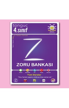 Tonguç Yayınları 4.sınıf Tüm Dersler Zoru Bankası Tonguç Yayınları 4.sınıf Tüm Dersler Zoru Bankası