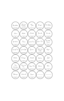 Digithome 35 Adet Yuvarlak Baharat Kavanoz Etiketi Sticker Seti 4x4 Cm Digithome 35 Adet Yuvarlak Baharat Kavanoz Etiketi Sticker Seti 4x4 Cm