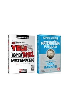 Yediiklim + Cba 2026 Kpss 7 Yedi Adımda Temel Matematik Konu Anlatımlı Soru Bankası 2 Li Set - Mehmet Bilge Yıldız Yediiklim + Cba Yayınları Yediiklim + Cba 2026 Kpss 7 Yedi Adımda Temel Matematik Konu Anlatımlı Soru Bankası 2 Li Set - Mehmet Bilge Yıldız Yediiklim + Cba Yayınları
