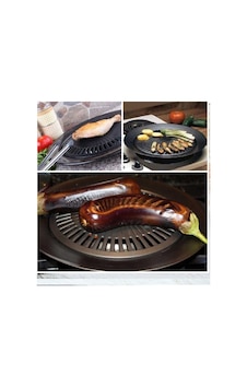 Abnturk Ultra Lüks Kalite Su Hazneli Ocak Üstü Granit Grill Barbekü Izgara Mangal, Khv2211 Diğer Abnturk Ultra Lüks Kalite Su Hazneli Ocak Üstü Granit Grill Barbekü Izgara Mangal, Khv2211 Diğer