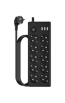 Çoklu Priz 10 Lu + 3 Usb + 1 Type-c 3680w 16a Anahtarlı Akım Korumalı Uzatma Prizi 2 Metre Kablo Ftr14 0-2 Çoklu Priz 10 Lu + 3 Usb + 1 Type-c 3680w 16a Anahtarlı Akım Korumalı Uzatma Prizi 2 Metre Kablo Ftr14 0-2