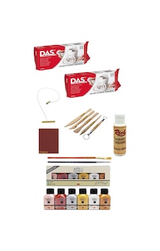 Das Beyaz Seramik Kili 2X500Gr Artdeco Akrilik Boya 6X75 Ml Metal Das Beyaz Seramik Kili 2X500Gr Artdeco Akrilik Boya 6X75 Ml Metal