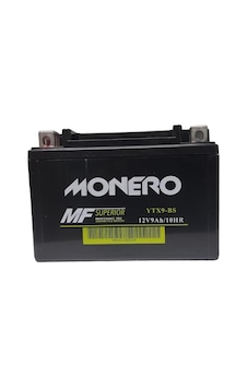 9ah 12v Monero Alçak Motosiklet Aküsü