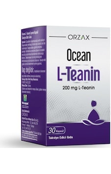 Ocean L-Teanin 200 MG 30 Kapsül Ocean L-Teanin 200 MG 30 Kapsül