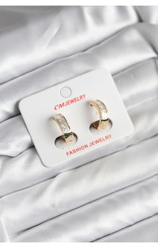 14k Gold Renk Kaplama Cm Kadın Küpe 5886 Belirtilmemiş 91072679