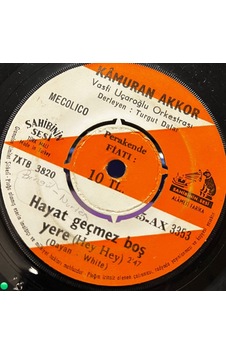 Kamuran Akkor - Kalbim Seninle Dolu / Hayat Geçmez Boş Yere Sahibinin Sesi - 45'lik