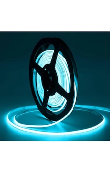 12 Volt 3 Mm 400 Ledli Esnek Cob Şerit Turkuaz İç Mekan 5 Metre 12 Volt 3 Mm 400 Ledli Esnek Cob Şerit Turkuaz İç Mekan 5 Metre