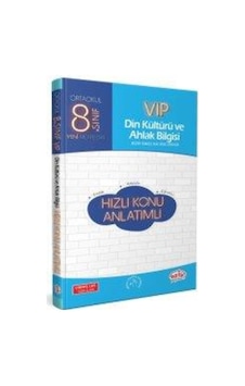 8. Sınıf VİP Din Kültürü Hızlı Konu Anlatım LGS - Editör YayınEVİ 8. Sınıf VİP Din Kültürü Hızlı Konu Anlatım LGS - Editör YayınEVİ