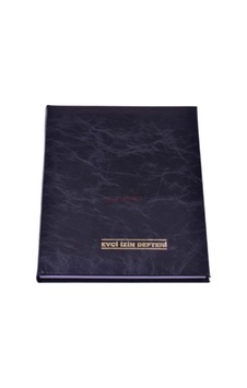Gülpaş Evci İzin Defteri 21X28 100 Yaprak Ciltli Gülpaş Evci İzin Defteri 21X28 100 Yaprak Ciltli