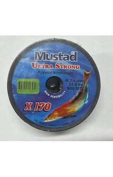 Mustad Ultra Strong 500 Mt 0.70 Mm 23 Kg Misina Mustad Ultra Strong 500 Mt 0.70 Mm 23 Kg Misina