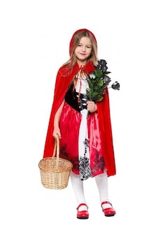 Kırmızı Başlıklı Kız Şapkalı Pelerin 90 Cm Kırmızı Başlıklı Kız Şapkalı Pelerin 90 Cm