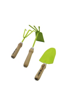 Eltos Ebs-003 3 Parça Bahçe Hobi Seti - Ahşap Saplı Renkli Metal Çapa Tırmık Kürek Eltos Ebs-003 3 Parça Bahçe Hobi Seti - Ahşap Saplı Renkli Metal Çapa Tırmık Kürek