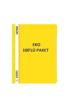 Bigpoint Telli Dosya Eco Sarı X 100 Adet Diğer Bigpoint Telli Dosya Eco Sarı X 100 Adet Diğer