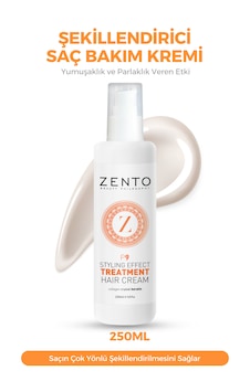Zento Stylıng Effect Treatment Haır Cream P9 250 Ml Zento Stylıng Effect Treatment Haır Cream P9 250 Ml
