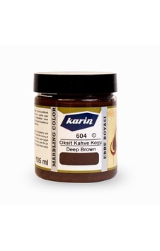 Karin Ebru Boyası 105 Ml. 604 Oksit Koyu Kahve