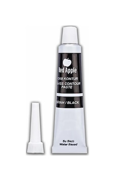 Kontür Boyası 20 Ml 1 Adet Red Apple Cam Vitray Boyası Kontur Boyası Ana Hatları Çizme Sanatsal Hobi Siyah Kontür Boyası 20 Ml 1 Adet Red Apple Cam Vitray Boyası Kontur Boyası Ana Hatları Çizme Sanatsal Hobi Siyah