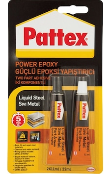 Pattex Sıvı Metal Epoksi Metal Yapıştırıcı Çatlak Onarıcı 31G Pattex Sıvı Metal Epoksi Metal Yapıştırıcı Çatlak Onarıcı 31G