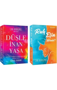 Can Aydoğmuş Seti 2 Kitap Ruh Eşin Nerede - Düşle Inan Yaşa Can Aydoğmuş Seti 2 Kitap Ruh Eşin Nerede - Düşle Inan Yaşa