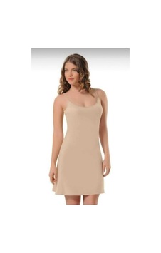 Daily Wear Kadın Ten 3851 Elbise Jüpon Astar Ten Ten Rengi
