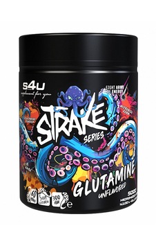 S4u Strake Glutamine 300g Saf Mikronize Aromasız Glutamin Aromasız