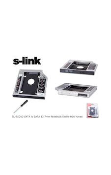 S-Link Sl-Ssd13 Sata 2.5 12.7Mm Harddisk Hdd Kutusu S-Link Sl-Ssd13 Sata 2.5 12.7Mm Harddisk Hdd Kutusu