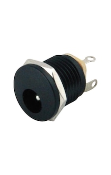 Adaptör Fişi Yuvarlak Somunlu Şase 2.1Mm Ic-257 Adaptör Fişi Yuvarlak Somunlu Şase 2.1Mm Ic-257