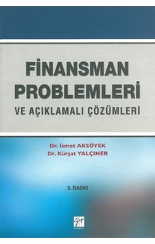 Finansman Problemleri Ismet Aksöyek