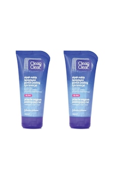 Clean & Clear Siyah Nokta Temizleyici Günlük Peeling Krem Jel 2 x 150 ML Clean & Clear Siyah Nokta Temizleyici Günlük Peeling Krem Jel 2 x 150 ML