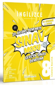 8. Sınıf İngilizce Sınav Modu 20 Deneme - Pruva Akademi 8. Sınıf İngilizce Sınav Modu 20 Deneme - Pruva Akademi