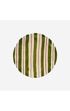 Yeşil Seramik Yemek Tabağı 29 Cm Yeşil Seramik Yemek Tabağı 29 Cm