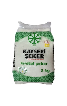 Kayseri Şeker Kristal Toz Şeker 5 KG