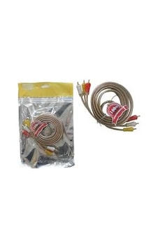 Tunex Zk 716 3Rca M To 3Rca M 3 M. Kablo Tunex Zk 716 3Rca M To 3Rca M 3 M. Kablo