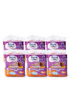 Goodlife Büyük Boy Köpek Çiş Pedi 60x90 Cm 30x6 Lı Paket Goodlife Büyük Boy Köpek Çiş Pedi 60x90 Cm 30x6 Lı Paket