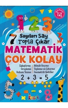 Sayıları Say Topla Çıkar Matematik Çok Kolay - 5-6 Yaş - Abay-751531 Sayıları Say Topla Çıkar Matematik Çok Kolay - 5-6 Yaş - Abay-751531