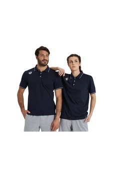Arena Team Solid Cotton Unisex Mavi Günlük Stil Polo T-shirt 004901700 Navy Navy
