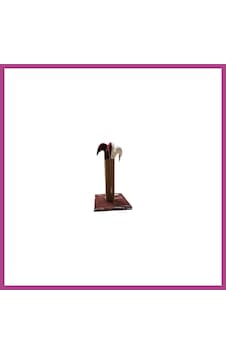 Gees Global Kedi Tırmalama Tahtası 70 Cm Bordo Gbzs